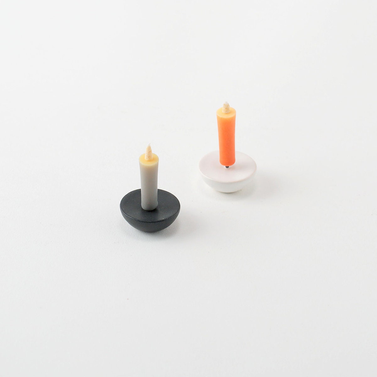 Japanese Colorful Rice Wax Candle Gift Set, 10 Cozy Organic Rice Wax Candles With Stand, Unique Handmade 100% Natural By Daiyo Candle