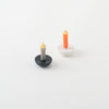 Japanese Colorful Rice Wax Candle Gift Set, 10 Cozy Organic Rice Wax Candles With Stand, Unique Handmade 100% Natural By Daiyo Candle