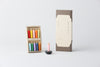 Japanese Colorful Rice Wax Candle Gift Set, 10 Cozy Organic Rice Wax Candles With Stand, Unique Handmade 100% Natural By Daiyo Candle