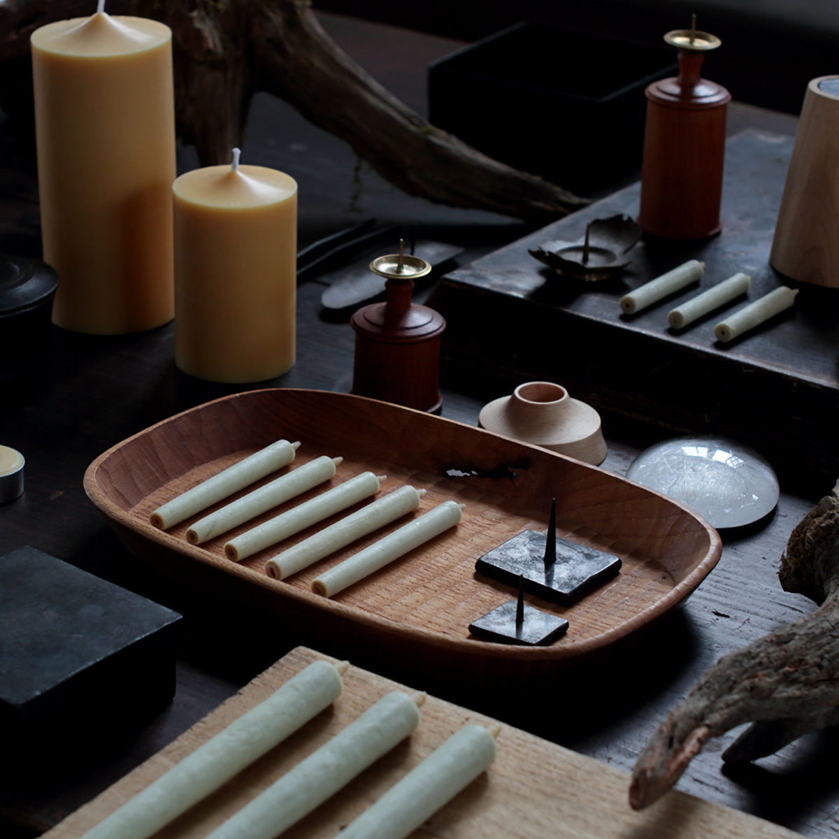 Sumac Wax Candles