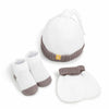 Organic Cotton Baby Cap, Mittens & Socks Set - KB1