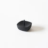 Japanese Iron Candle Holder, Unique Handmade of Cast Iron Candlestick Stands, By Takazawa Candle