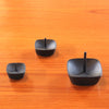 Japanese Iron Candle Holder, Unique Handmade of Cast Iron Candlestick Stands, By Takazawa Candle